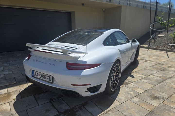 2014 Porsche 991 Turbo S, biela kupé, 101 000 km