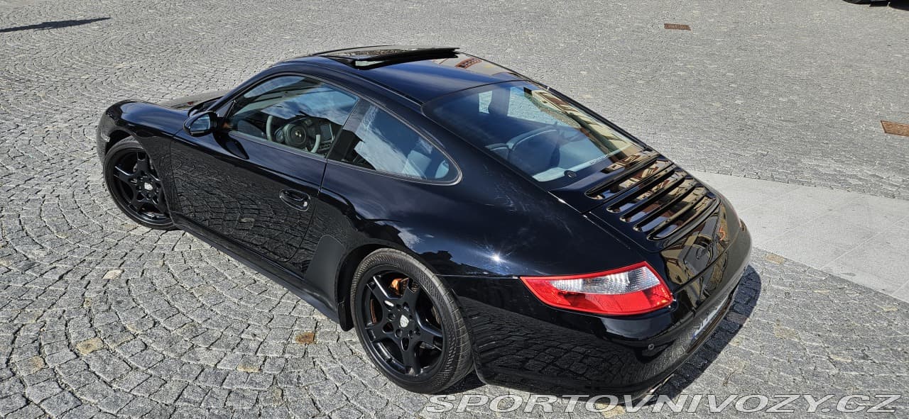 2006 Porsche 997 Carrera S, čierna kupé, 125 000 km